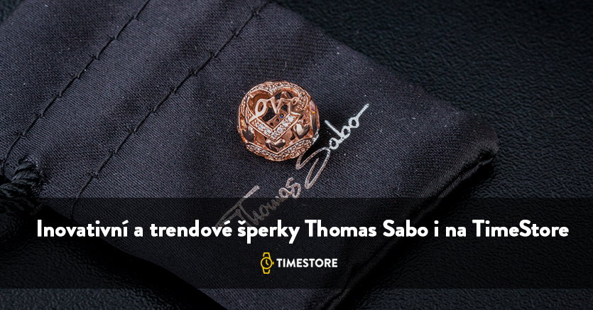 Inovativní a trendové šperky Thomas Sabo i na TimeStore