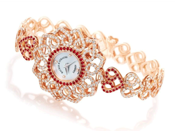 The Victoria Princess Red Heart Watch