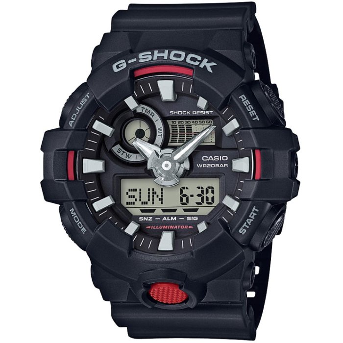 Levně Casio G-Shock GA-700-1A