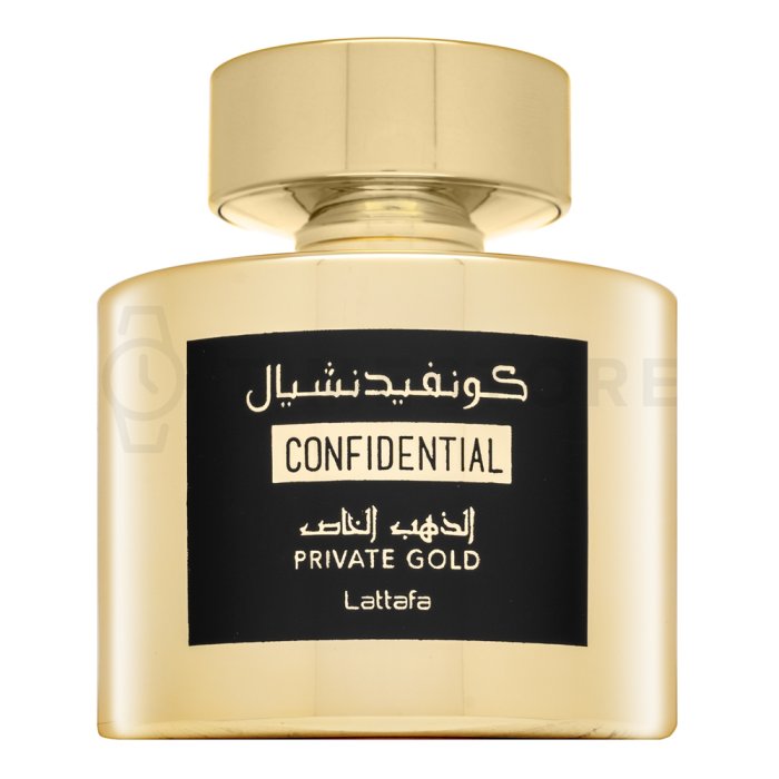 Lattafa Confidential Private Gold parfémovaná voda unisex 100 ml   - 30 dnů na vrácení zboží