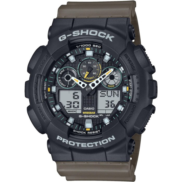Levně Casio G-Shock GA-100TU-1A3ER