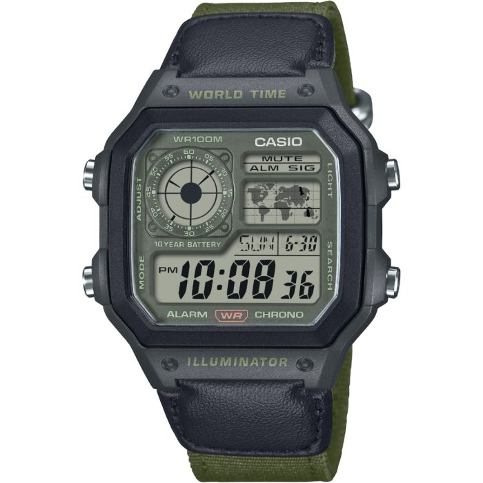 Levně Casio Collection AE-1200WHUB-3AVEF