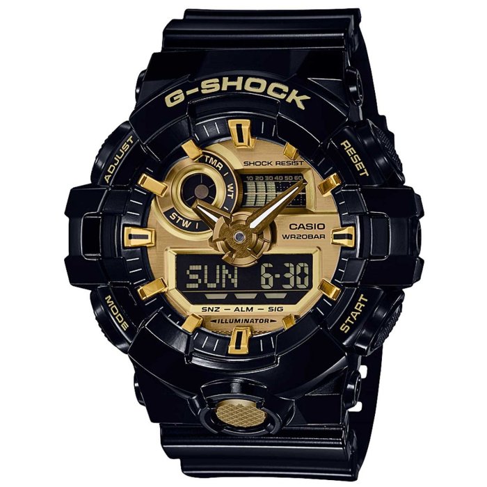 Levně Casio G-Shock GA-710GB-1AER