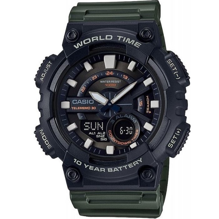 Levně Casio Youth AEQ-110W-3AVDF