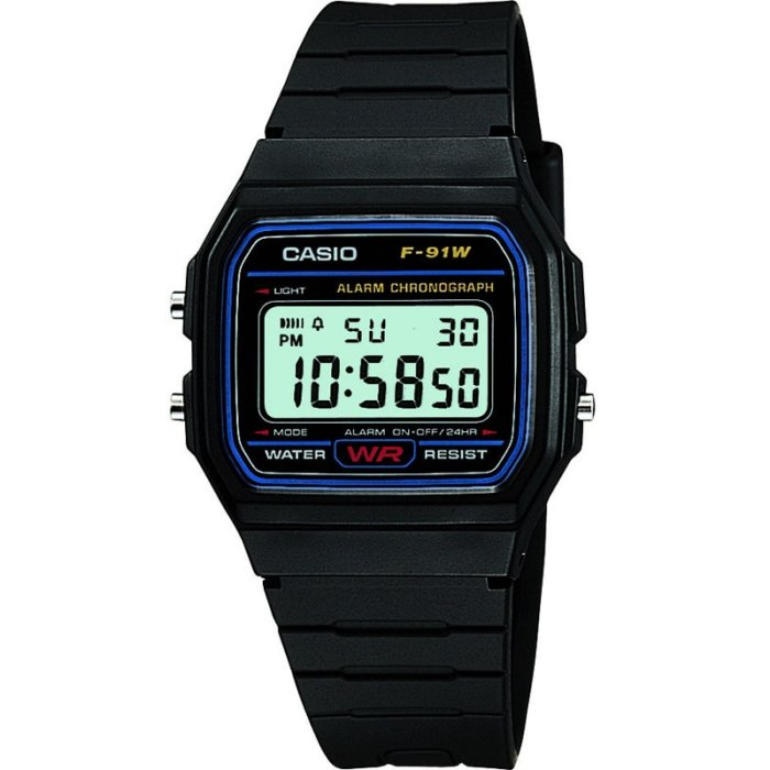 Levně Casio Collection F-91W-1YEF