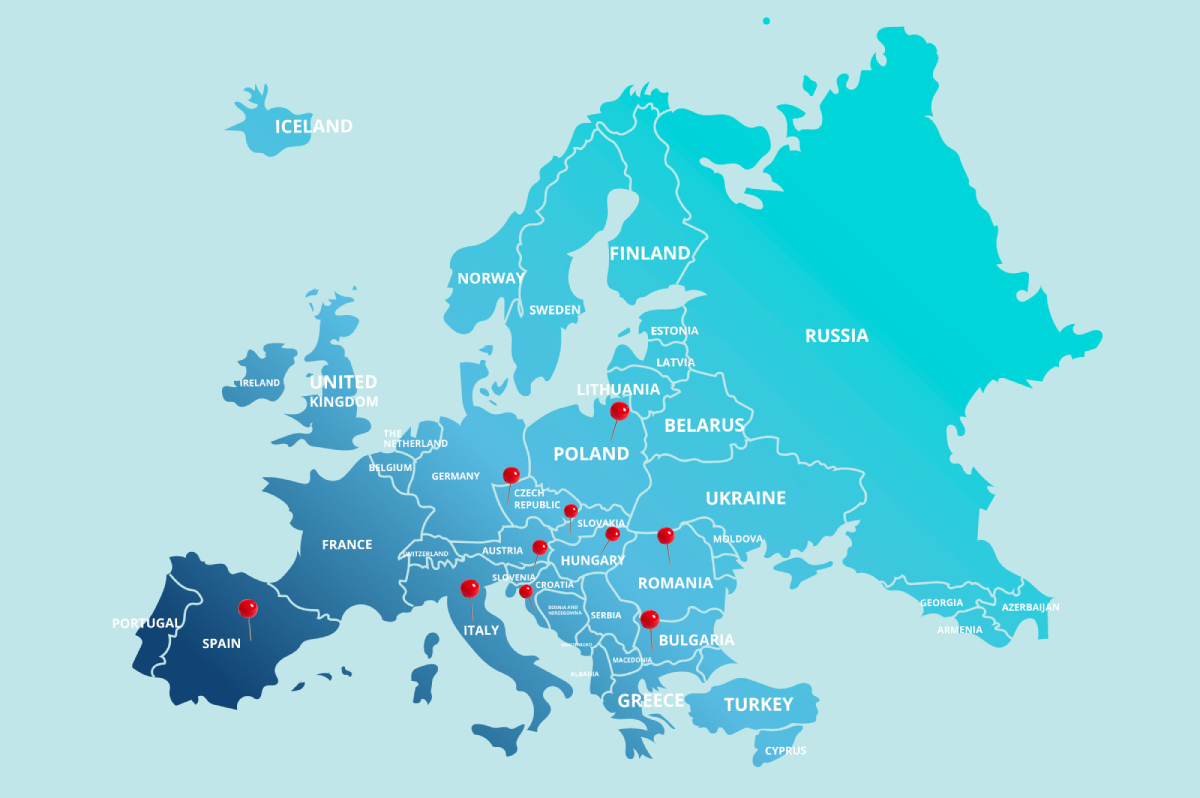 Takhle nakupují zákazníci v zemích, kde působíme