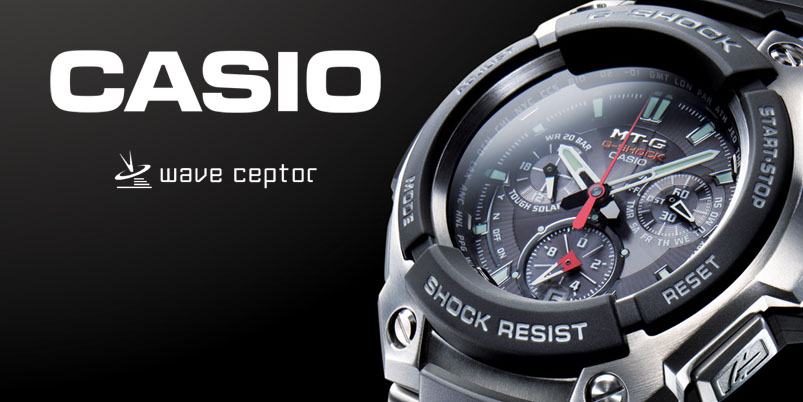 Radiově řízené hodinky Casio