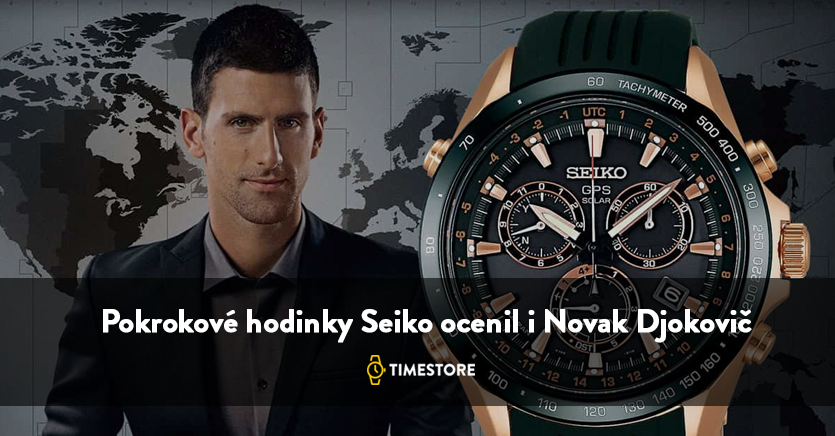 Pokrokové hodinky Seiko ocenil i Novak Djokovič