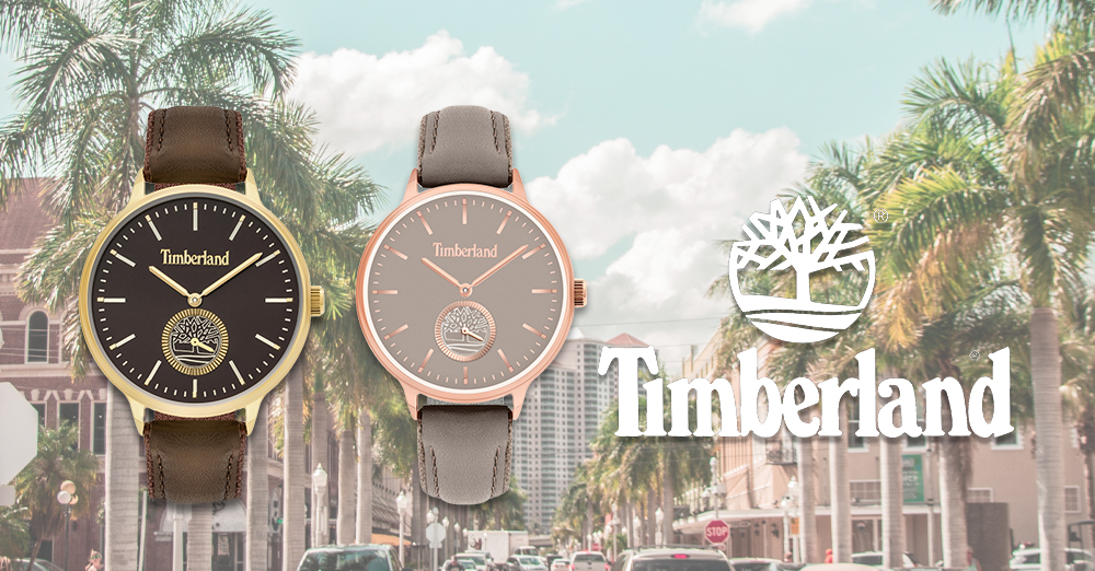 Dámské hodinky Timberland se hodily do minimalistického šatu
